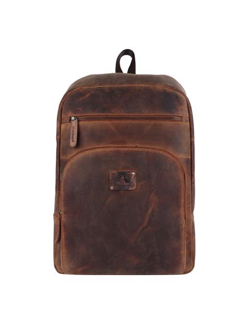 brown leather backpack - 17961998 - Very Small Image - 1