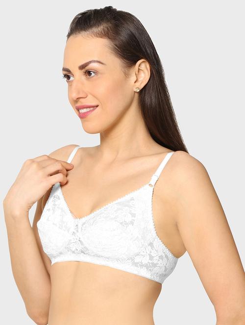 white laced regular bra - 17963005 - Very Small Image - 1