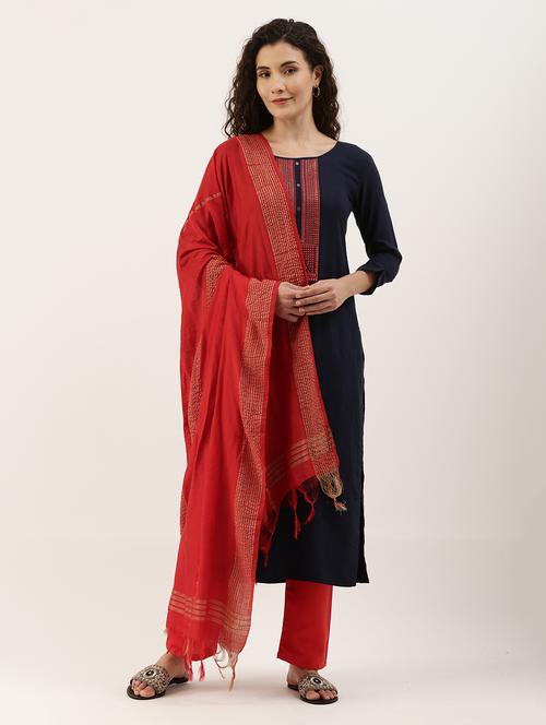 embroidered suit set  - 17965051 - Very Small Image - 1