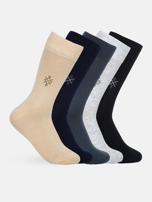 women pack of 5 printed above ankle length socks  - 17965906 - Very Small Image - 1