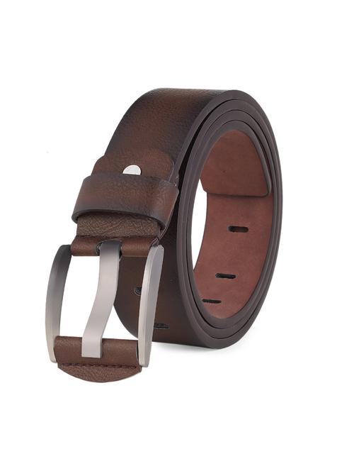 brown leatherette belt - 17967206 - Very Small Image - 1
