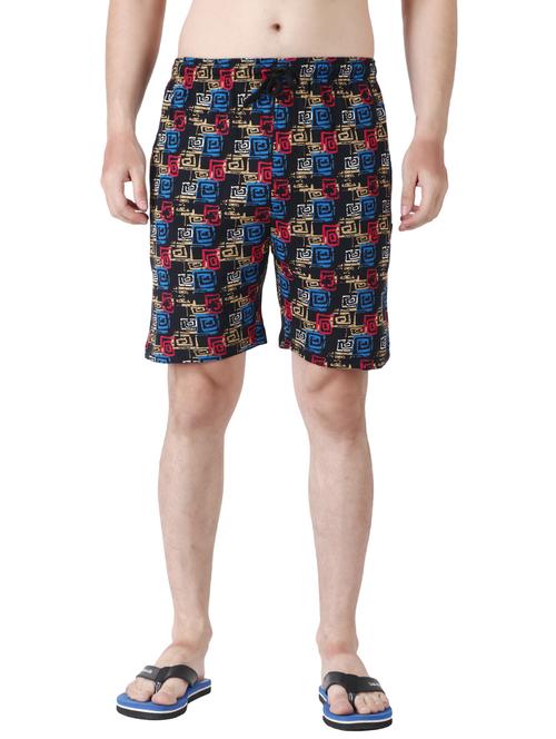 multi colored printed bermuda short - 17967436 - Very Small Image - 1