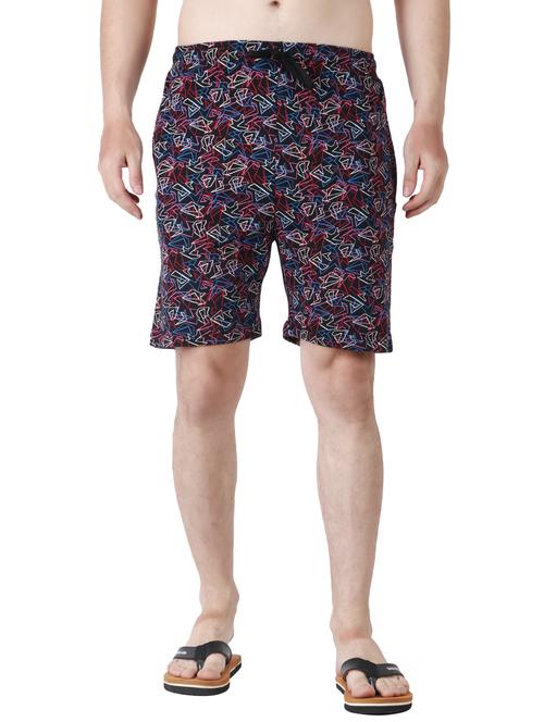 multi colored printed bermuda short - 17967438 - Very Small Image - 1