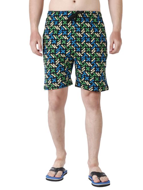 multi colored printed bermuda short - 17967439 - Very Small Image - 1