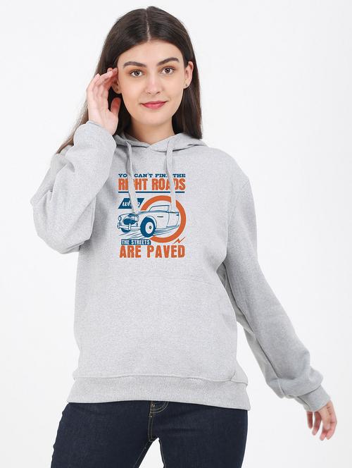 hooded neck graphic sweatshirt - 17971201 - Very Small Image - 1