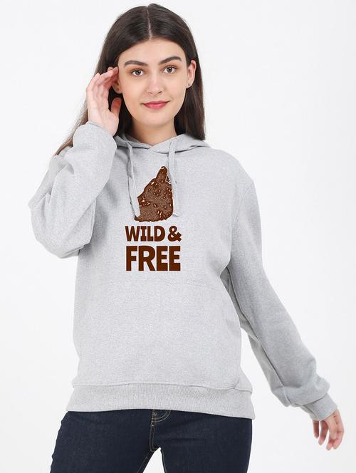 hooded neck graphic sweatshirt - 17971290 - Very Small Image - 1