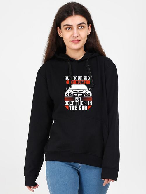 hooded neck graphic sweatshirt - 17971361 - Very Small Image - 1