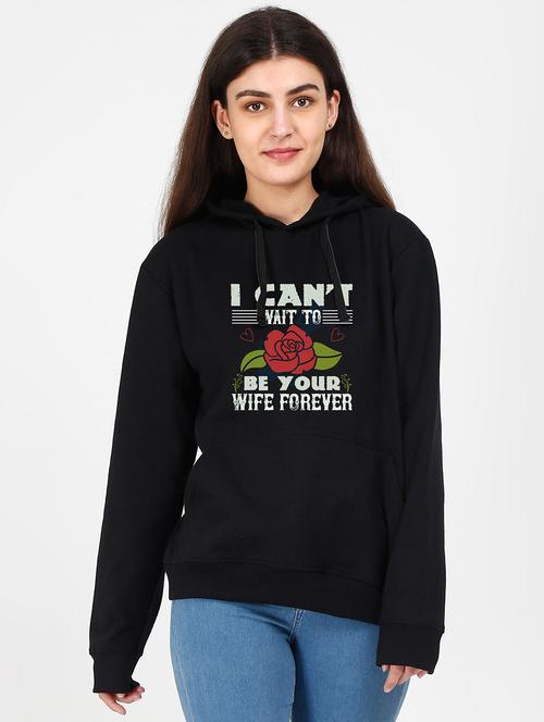 hooded neck graphic sweatshirt - 17971368 - Very Small Image - 1