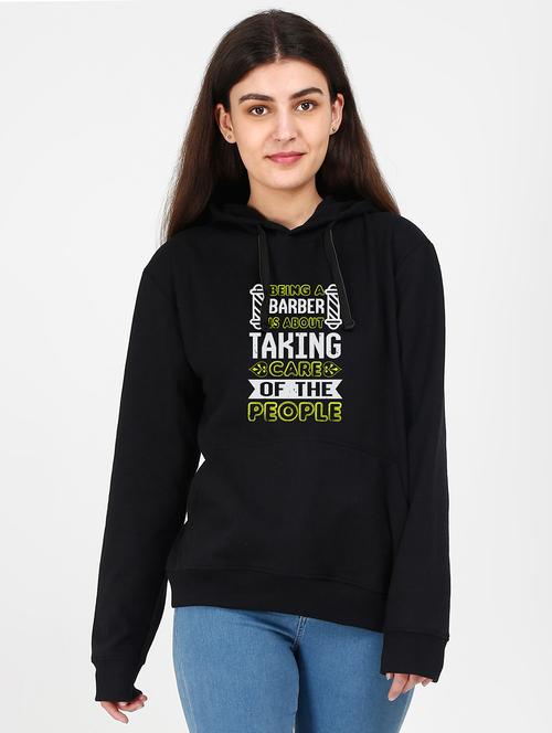 hooded neck graphic sweatshirt - 17971564 - Very Small Image - 1