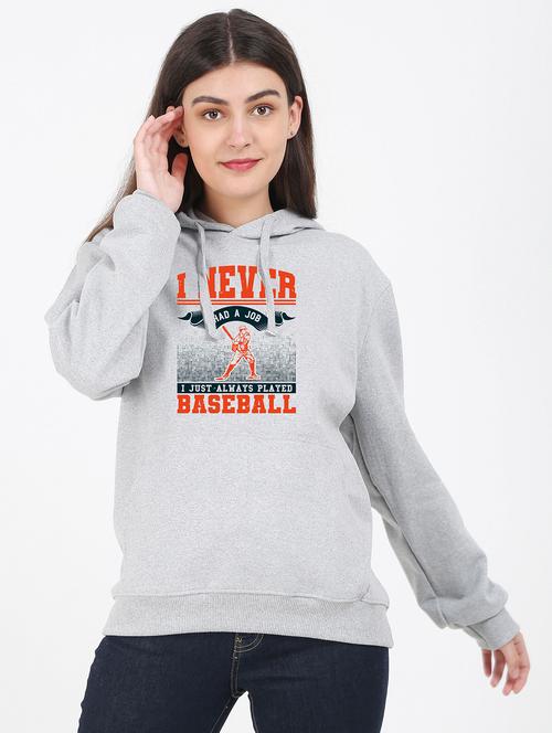 hooded neck graphic sweatshirt - 17971791 - Very Small Image - 1