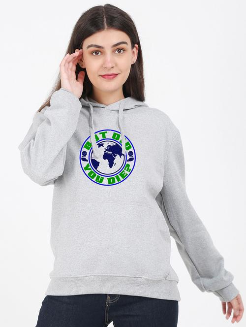 hooded neck graphic sweatshirt - 17971967 - Very Small Image - 1