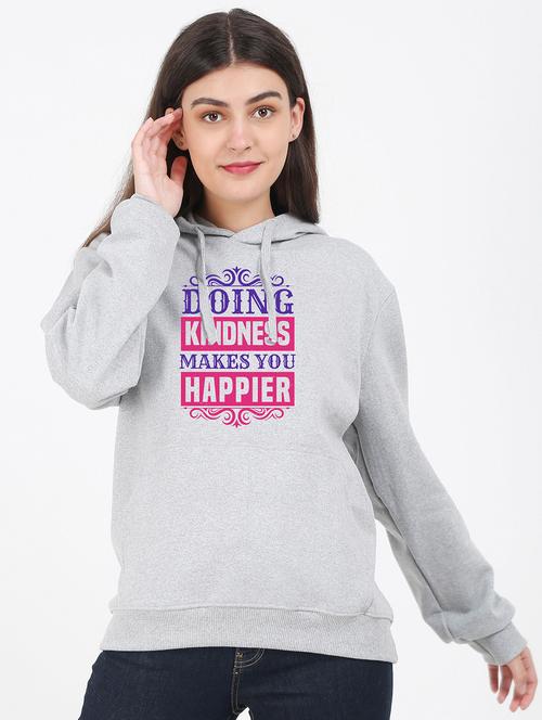 hooded neck graphic sweatshirt - 17972054 - Very Small Image - 1