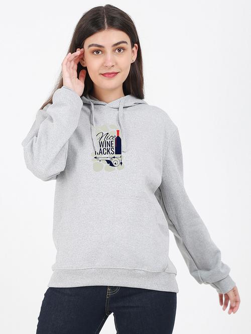 hooded neck graphic sweatshirt - 17972281 - Very Small Image - 1