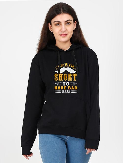 hooded neck graphic sweatshirt - 17972579 - Very Small Image - 1