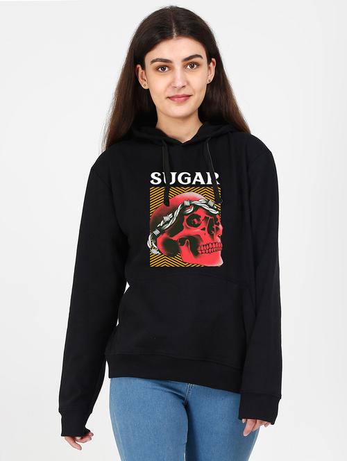 hooded neck graphic sweatshirt - 17972908 - Very Small Image - 1