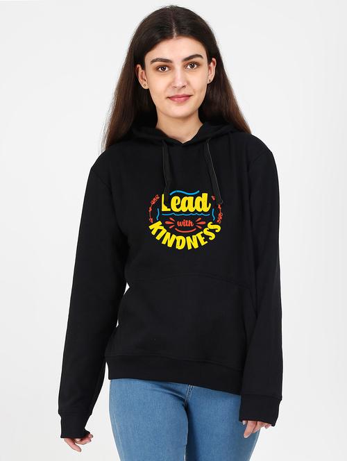 hooded neck graphic sweatshirt - 17973023 - Very Small Image - 1