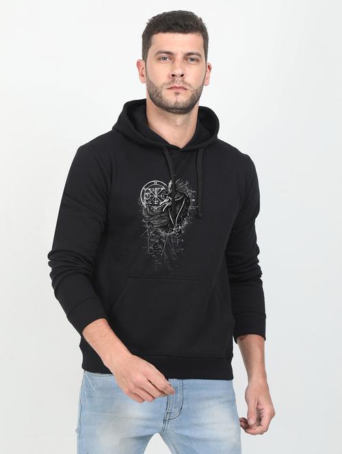 black printed sweatshirt - 17975172 - Very Small Image - 1