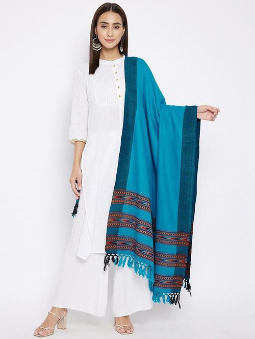 women's stripes shawl - 17975328 - Very Small Image - 1