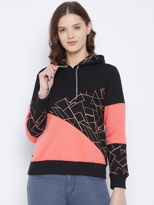 women's color block sweatshirt - 17976145 - Very Small Image - 1