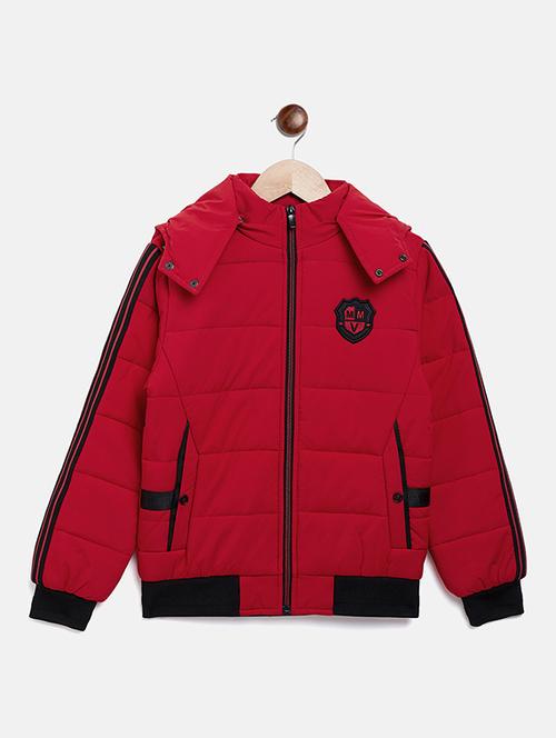 hooded neck quilted jacket  - 17978826 - Very Small Image - 1