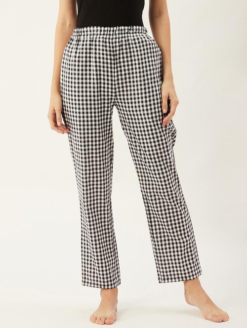 mid rise checkered pajama  - 17979819 - Very Small Image - 1
