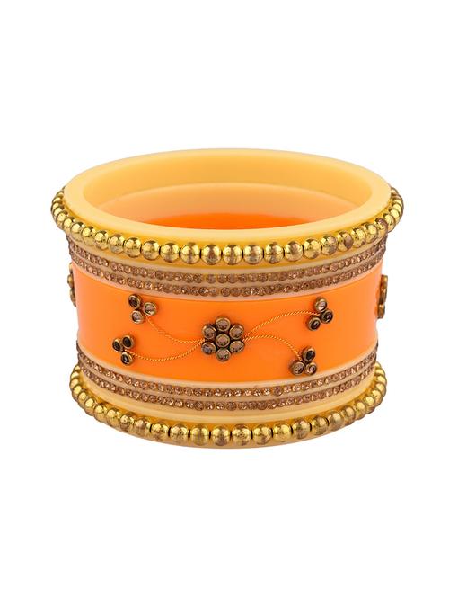 yellow metal bangle - 17981342 - Very Small Image - 1
