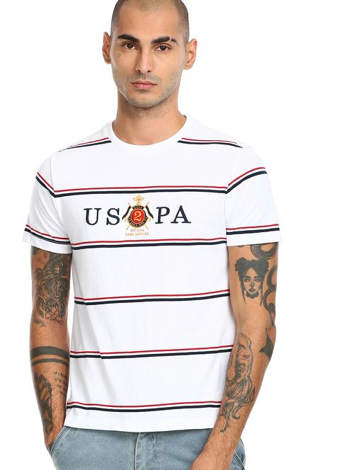 white striped t-shirt - 17982118 - Very Small Image - 1