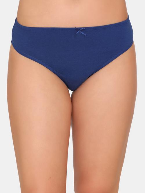 blue solid hipster panty - 17982324 - Very Small Image - 1