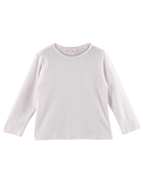 white solid regular tee - 17982378 - Very Small Image - 1