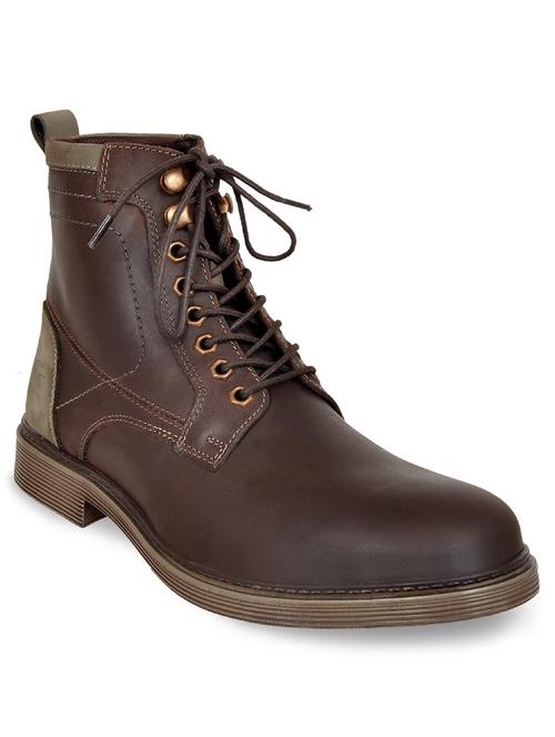 brown lace up boots - 17982483 - Very Small Image - 1