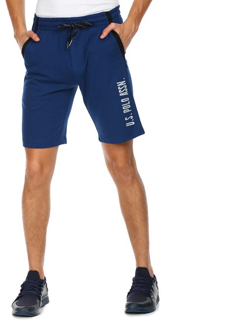 blue side taped shorts  - 17983511 - Very Small Image - 1