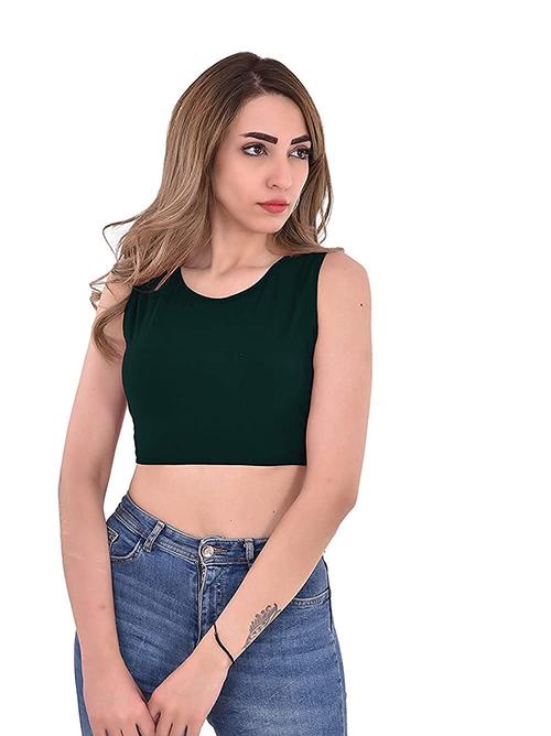 cotrel women solid crop top  - 17989254 - Very Small Image - 1