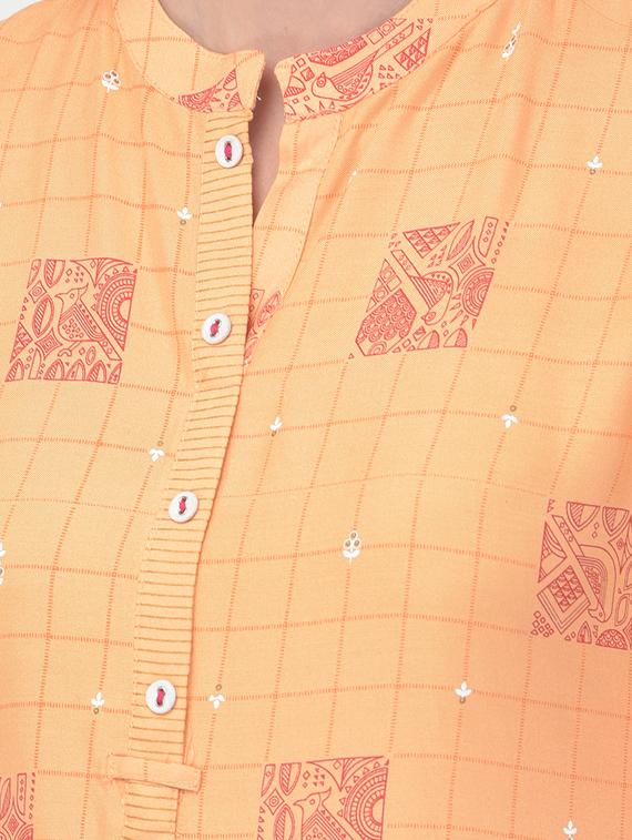 women's a-line kurta - 17989574 - Standard Image - 3