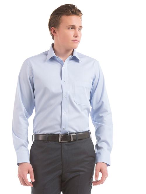 blue striped formal shirt - 17999542 - Very Small Image - 1