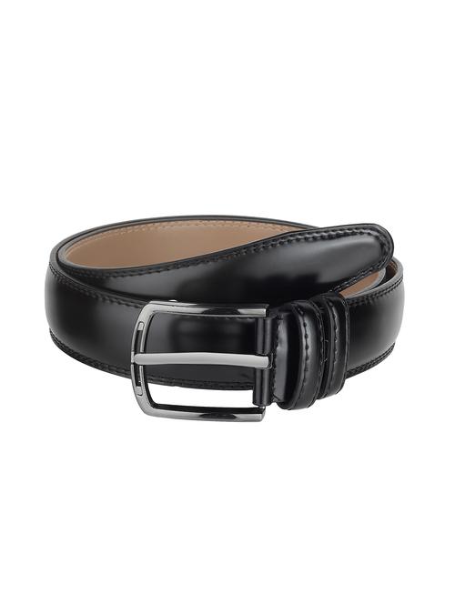 black leatherette belt - 18000041 - Very Small Image - 1
