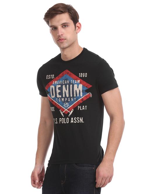 black printed t-shirt - 18001258 - Very Small Image - 1