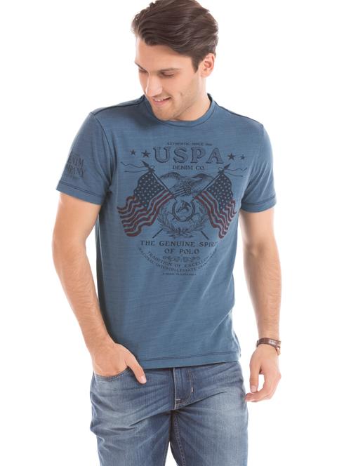 blue printed t-shirt - 18001307 - Very Small Image - 1