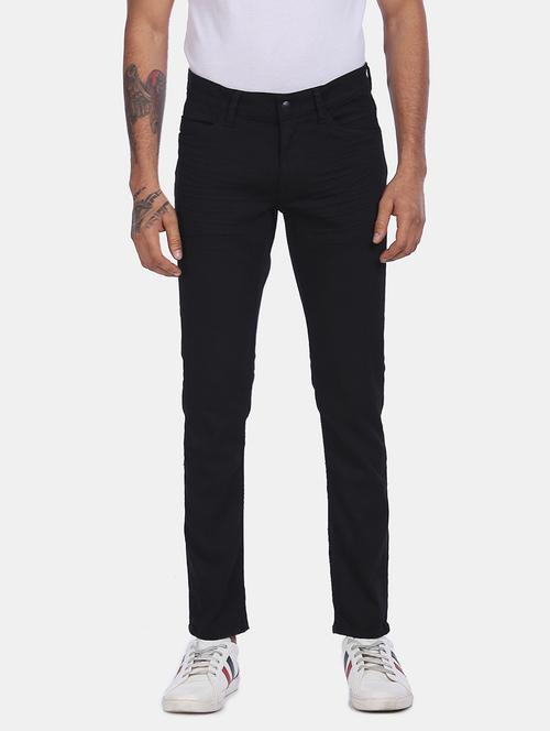 black plain denim jeans - 18004324 - Very Small Image - 1