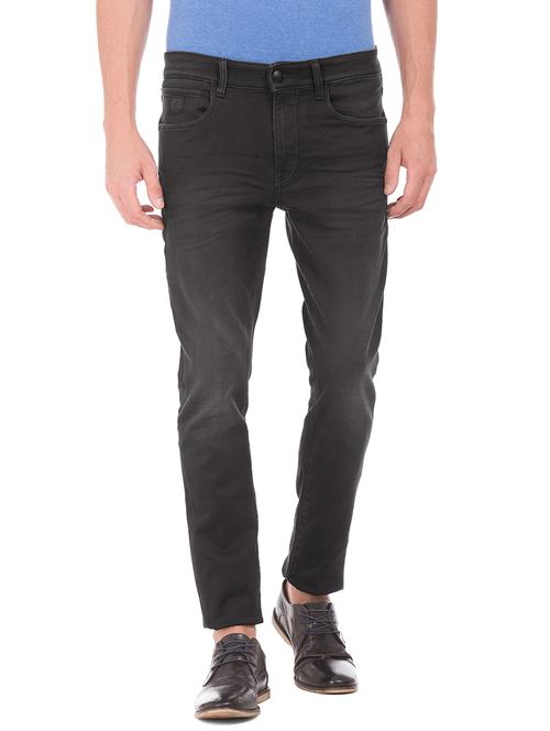 black light washed denim jeans - 18004367 - Very Small Image - 1