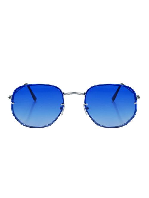 royalmede blue & silver square sunglasses for men & women - 18008597 - Very Small Image - 1