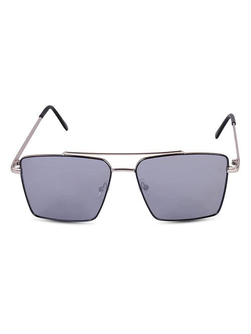 Royalmede Silver Square Unisex Sunglasses - 18008611 - Very Small Image - 1