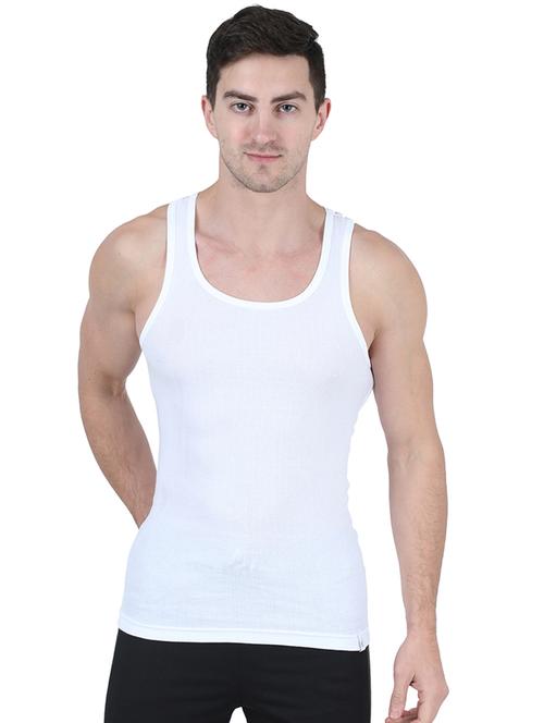 white solid vest - 18009764 - Very Small Image - 1