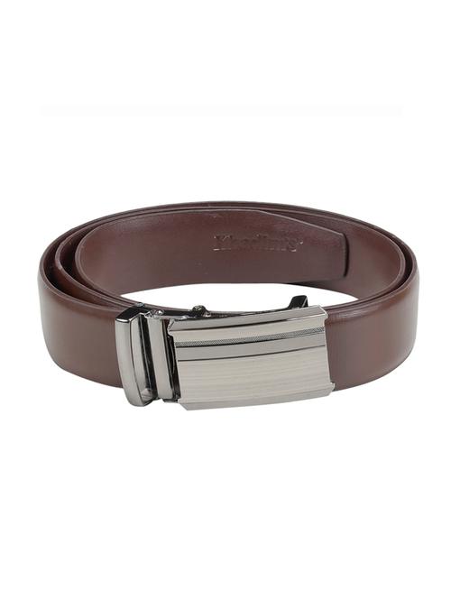brown leather belt - 18010328 - Very Small Image - 1
