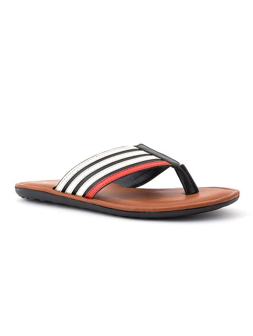 white synthetic & mesh slip on slippers - 18011887 - Very Small Image - 1