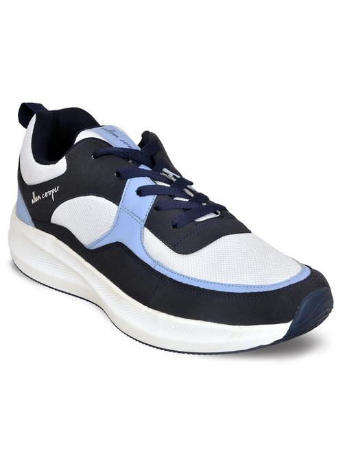 navy lace up sport shoe - 18012508 - Very Small Image - 1