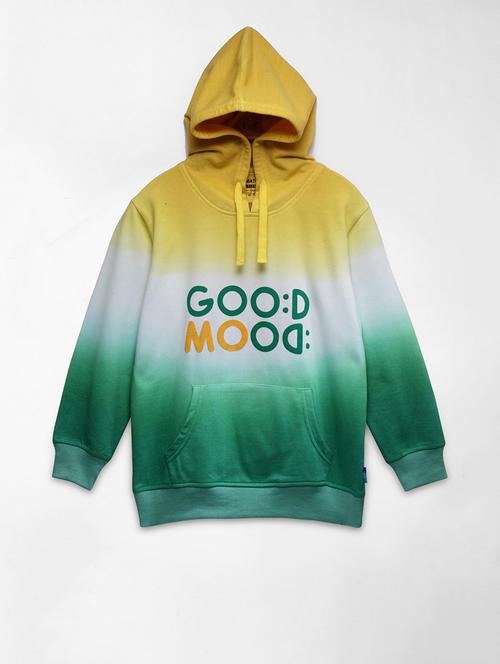 yellow printed  sweatshirt - 18012538 - Very Small Image - 1