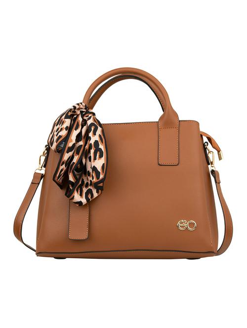 multi colored leatherette (pu) fashion satchel - 18012637 - Very Small Image - 1