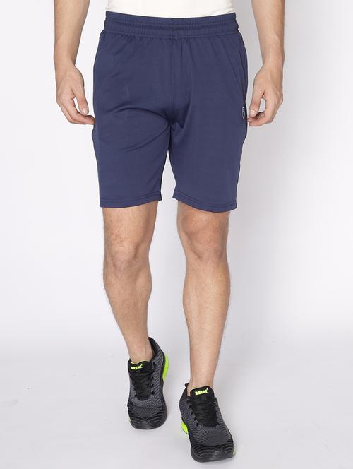 navy blue solid  short - 18015667 - Very Small Image - 1