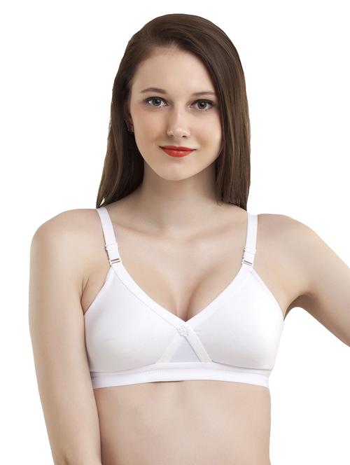 white solid  minimizer bra - 18016170 - Very Small Image - 1