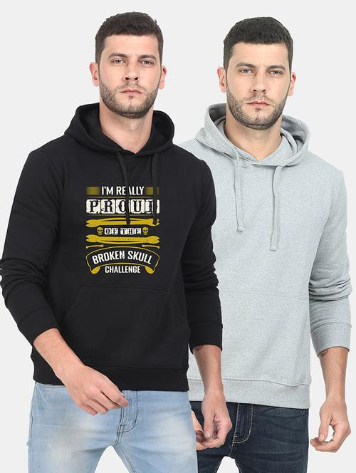 set of 2 multi colored printed sweatshirt - 18018048 - Very Small Image - 1